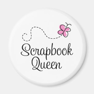 Scrapbook Queen Gift Magnet