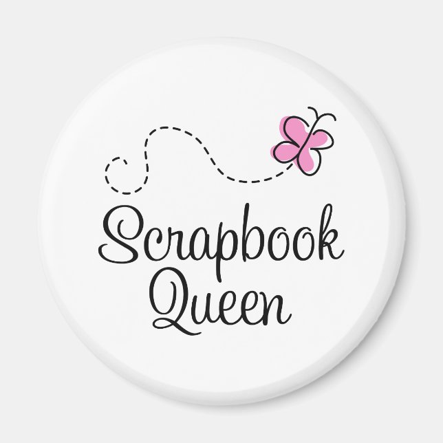 Scrapbook Queen Gift Magnet (Front)