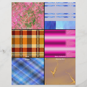 Scrapbook Sampler 2-Sided Scrapbook Paper Page