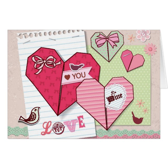 Scrapbook with Love Elements (Front Horizontal)