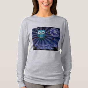 Scrapbookers “Owl Be Scrapping All Night Long” T-Shirt