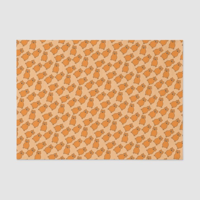 Scrapbooking and Decoupage with October Owls Tissue Paper (Front)