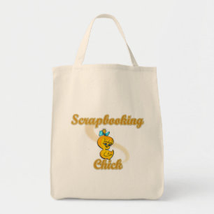 Scrapbooking Chick Tote Bag