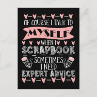 Scrapbooking Humour Funny Book Crafting Hobby