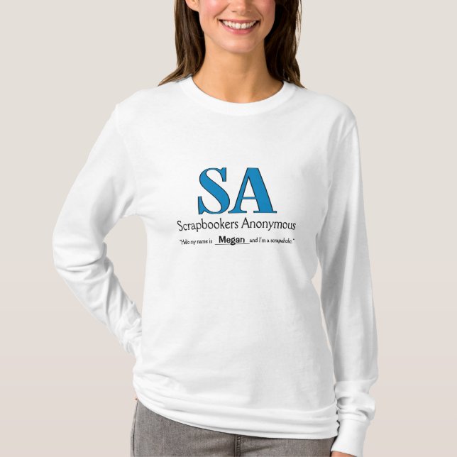 Scrapbooking L/S T-Shirts (Front)
