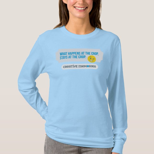 Scrapbooking Long Sleeve T-shirt (Front)