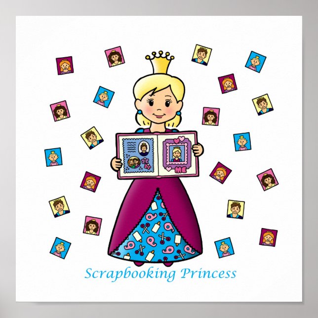 Scrapbooking Princess Poster (Front)