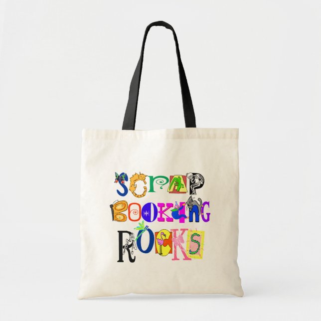 Scrapbooking Tote Bag (Front)