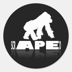 Scraped - APE Sticker