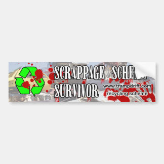 scrappage bumper sticker