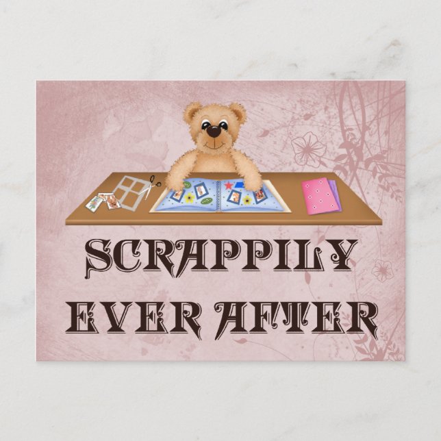 Scrappily Ever After Postcard (Front)