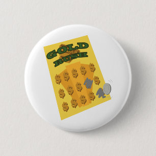 Scratch Off 6 Cm Round Badge