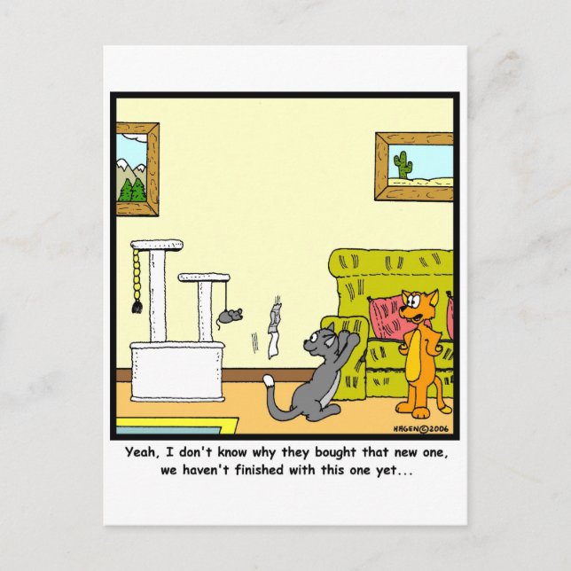 Scratch-post Postcard (Front)