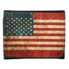 Scratched and Worn Vintage American Flag