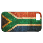 Scratched and Worn Vintage South African Flag