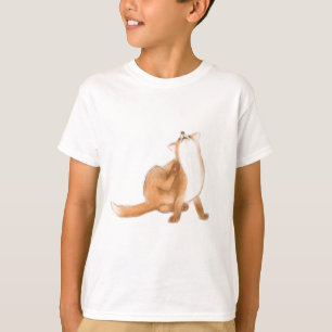 Scratching fox T-Shirt