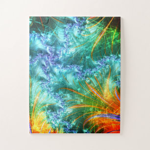 Scratchy fractal jigsaw puzzle