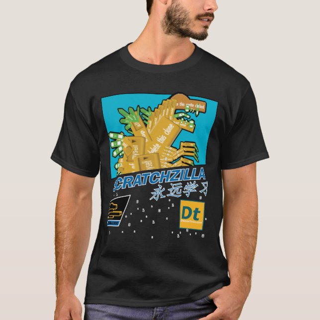Scratchzilla Mens T Shirt (Front)