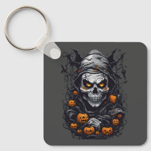 Scray Halloween Key Ring