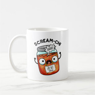 Scream-chi Funny Kimchi Puns Coffee Mug