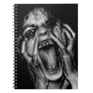 Scream  Custom Notebook