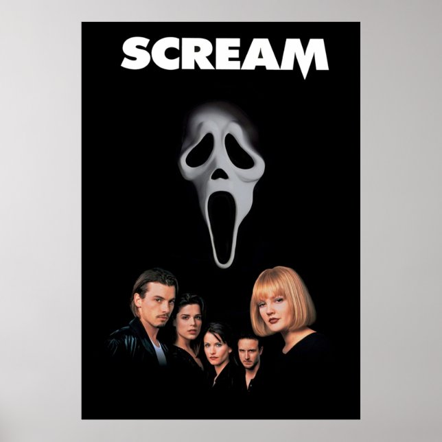 Scream horror slasher film  poster (Front)