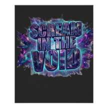 Scream In The Void – Cosmic Rage Aesthetic