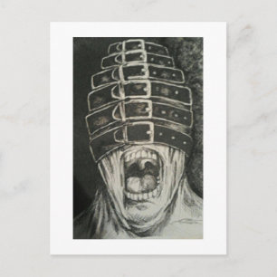 scream postcard