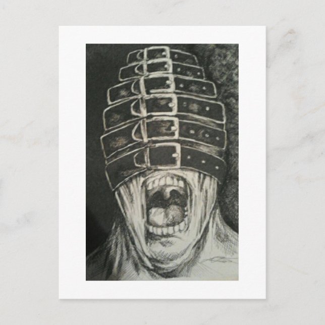 scream postcard (Front)