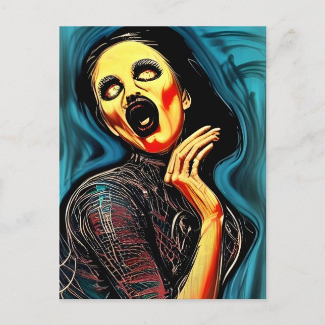 Scream Postcard (Front)