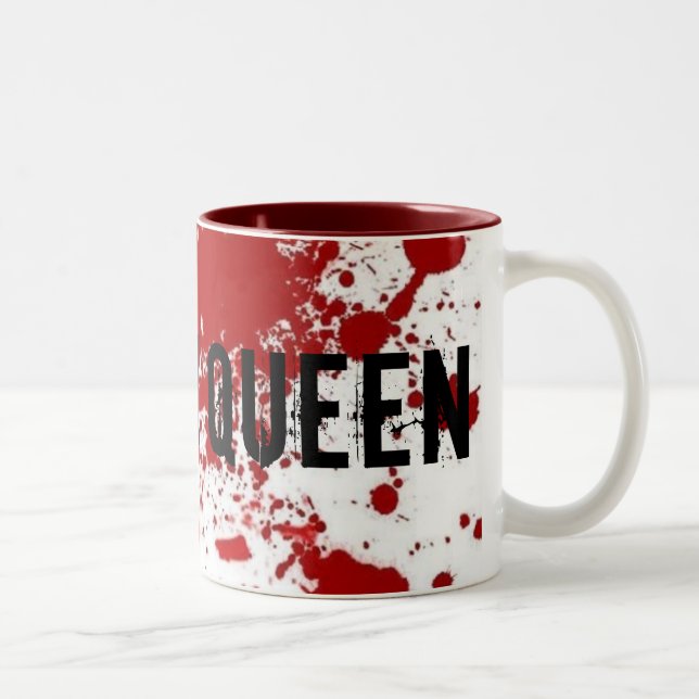 Scream Queen Two-Tone Coffee Mug (Right)