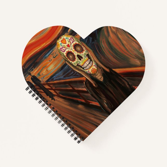 Scream Skull Notebook (Front)