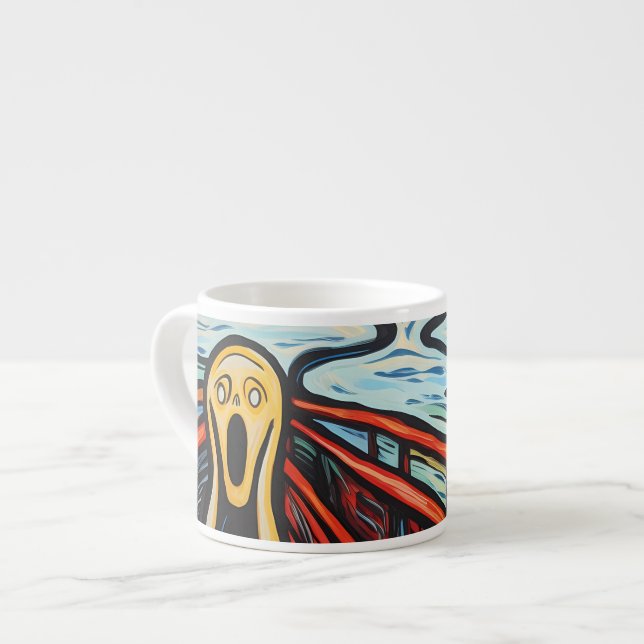 Scream style espresso cup (Front Left)