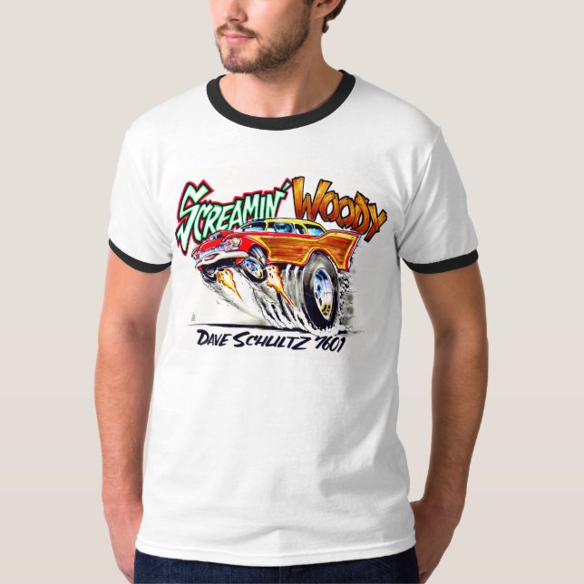 Screamin' Woody Ringer Shirt (Front)