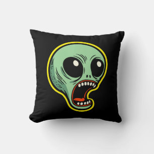 Screaming Alien Cushion