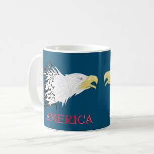 Screaming Eagle America  Coffee Mug