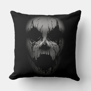 Screaming Face Cushion