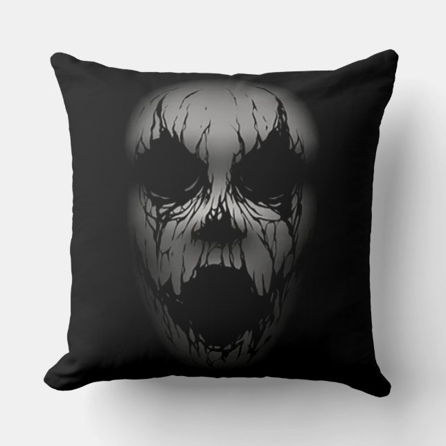Screaming Face Cushion (Front)
