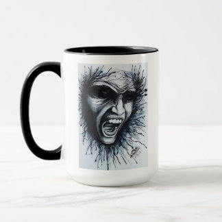 Screaming Face Mug