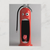 Screaming Fire Extinguisher