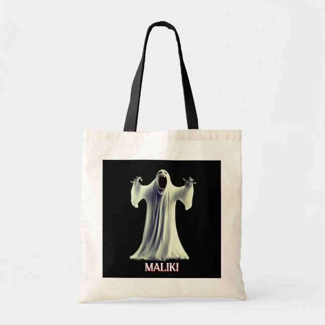 Screaming Ghost Tote Bag (Front)