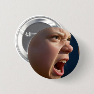 Screaming Girl button