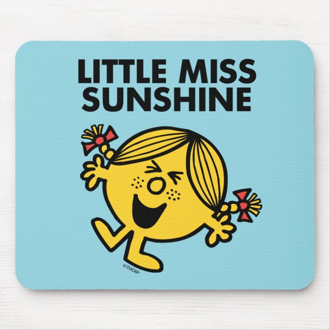 Screaming Little Miss Sunshine Mouse Pad (Front)
