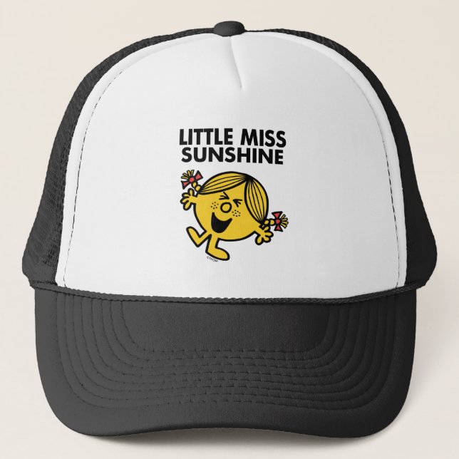 Screaming Little Miss Sunshine Trucker Hat (Front)
