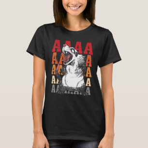 Screaming Possum Aaaa Cute Opossum Dank Meme Men T-Shirt