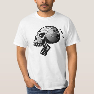 Screaming Skull B&W T-Shirt