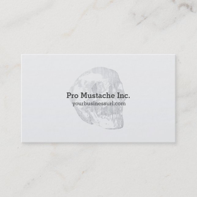 Screaming Skull Business Card (Front)