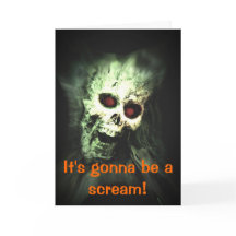 Screaming Skull Halloween