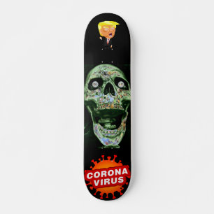 Screaming Skull Skateboard
