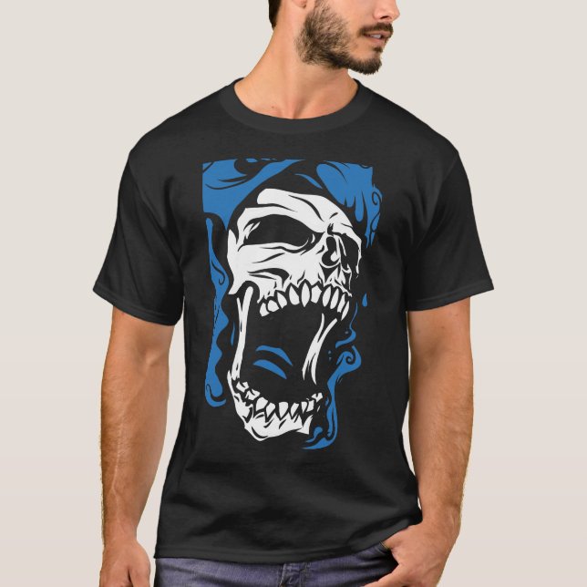 screaming skull T-Shirt (Front)